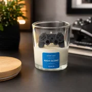 Handgegossene Controller Kerze High Score als Geschenk für Gamer