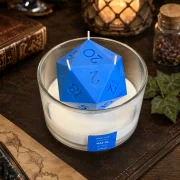 Nat 20 D20 Kerze als Geschenk für Rollenspieler