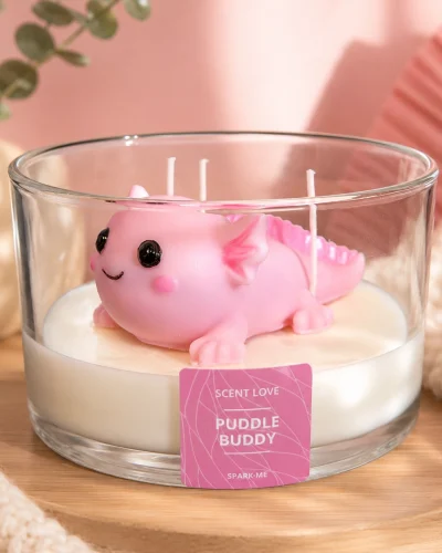 Puddle Buddy | Axolotl Duftkerze