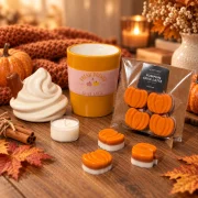 Herbstliche Pumpkin Spice Duftlampe mit passenden Wax Melts