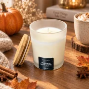 Limitierte Pumpkin Spice Duftkerze für gemütliche Herbsttage