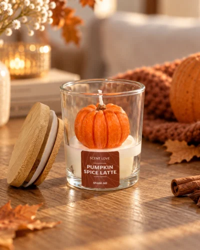 Pumpkin Spice Latte | Kürbis Duftkerze
