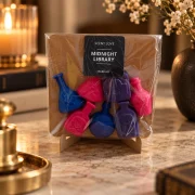 Midnight Library Wax Melts in Zaubertrank-Form – handgemachtes Duftwachs